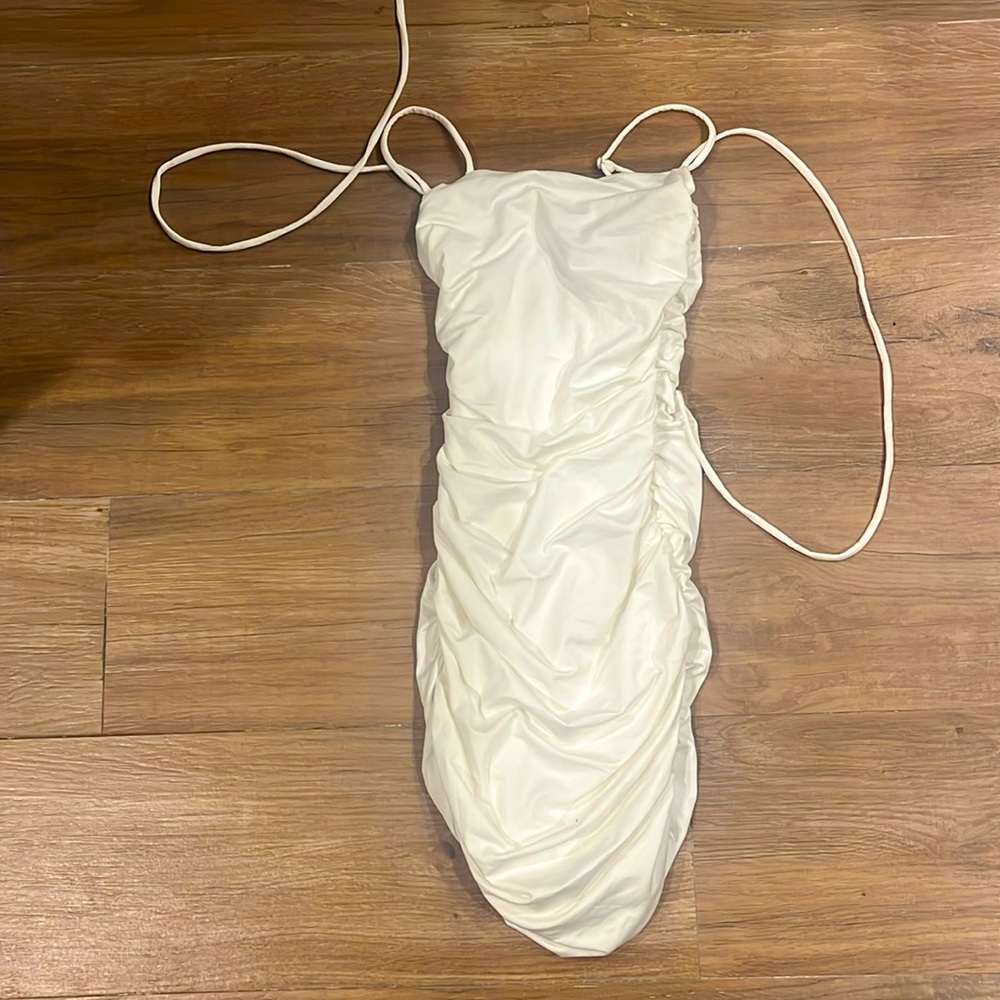 WHITE HELLO MOLLY DRESS, SIZE 2